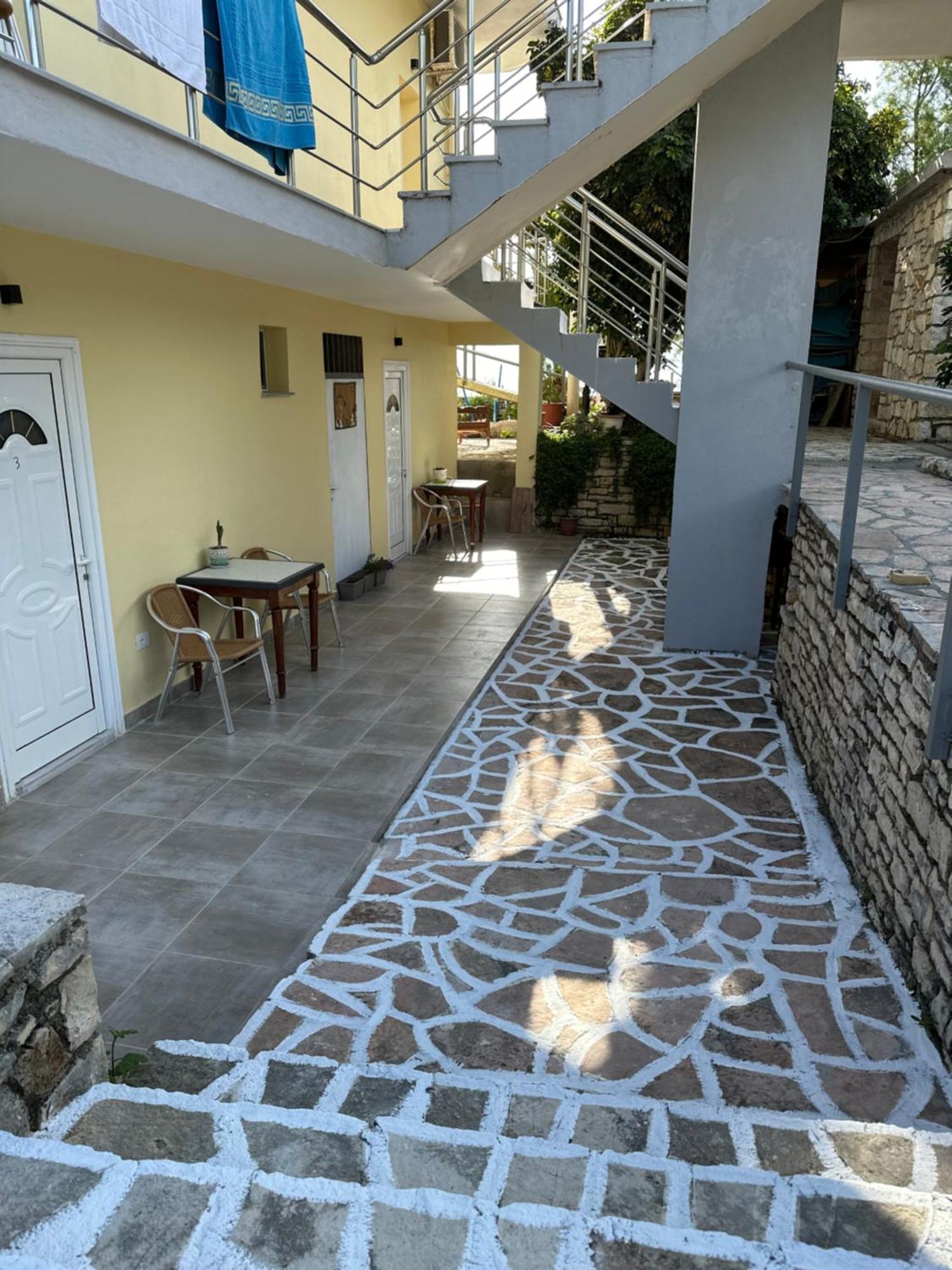 Potami Seashell Hotel Himare Buitenkant foto