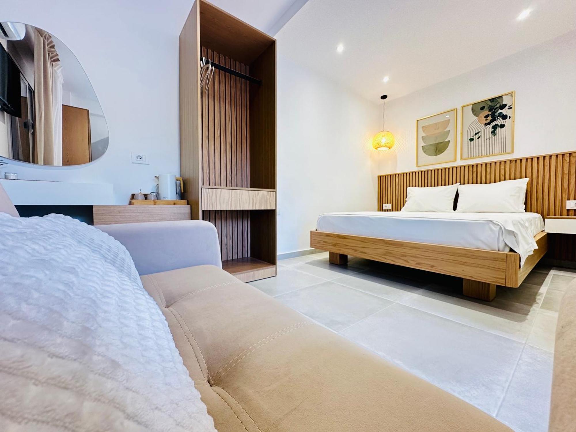 Potami Seashell Hotel Himare Buitenkant foto